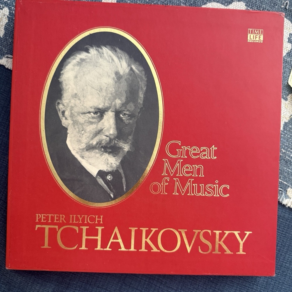 Great Men Of Music PETER ILYICH TCHAIKOVSKY Time Life Records 4 LP Box Set
